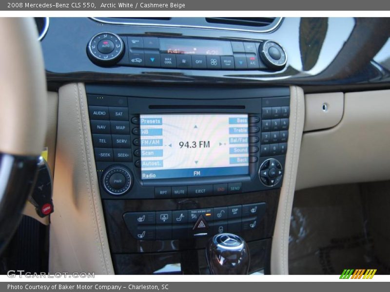 Arctic White / Cashmere Beige 2008 Mercedes-Benz CLS 550