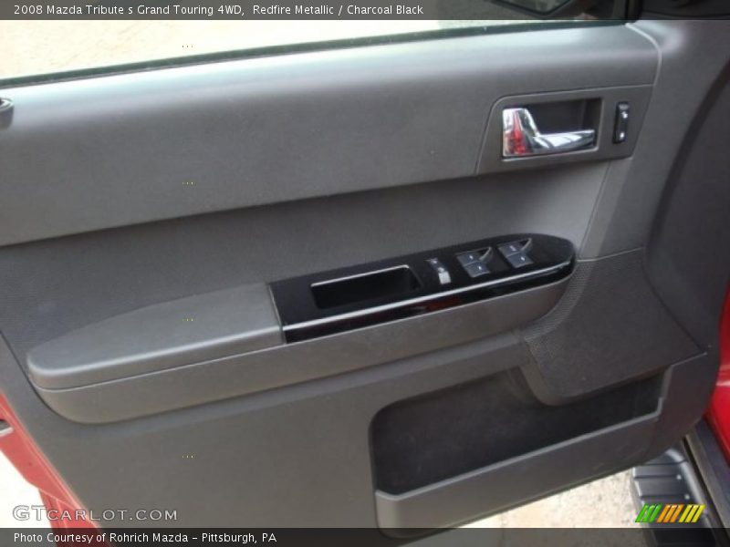 Redfire Metallic / Charcoal Black 2008 Mazda Tribute s Grand Touring 4WD