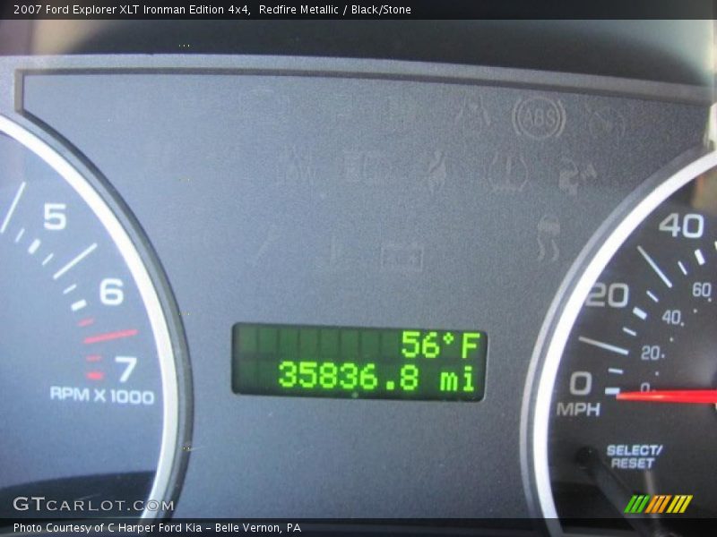Redfire Metallic / Black/Stone 2007 Ford Explorer XLT Ironman Edition 4x4