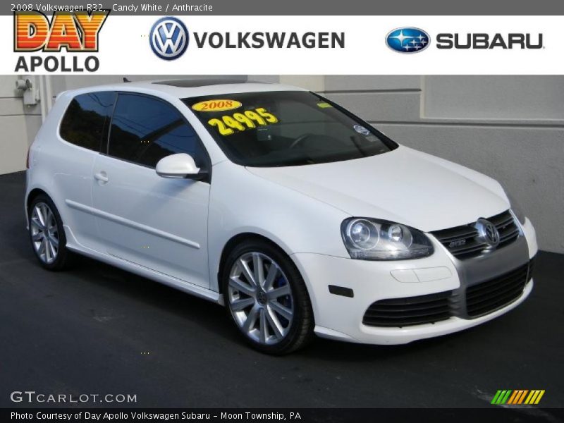 Candy White / Anthracite 2008 Volkswagen R32
