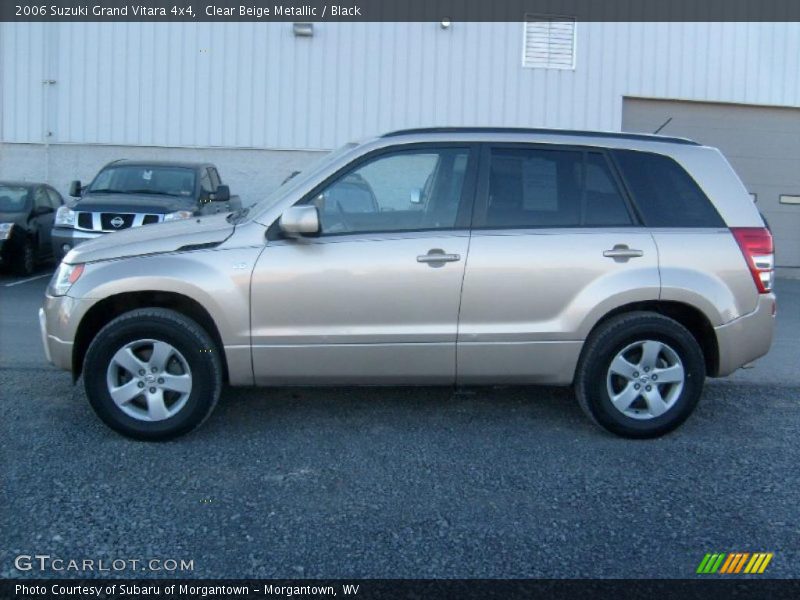 Clear Beige Metallic / Black 2006 Suzuki Grand Vitara 4x4