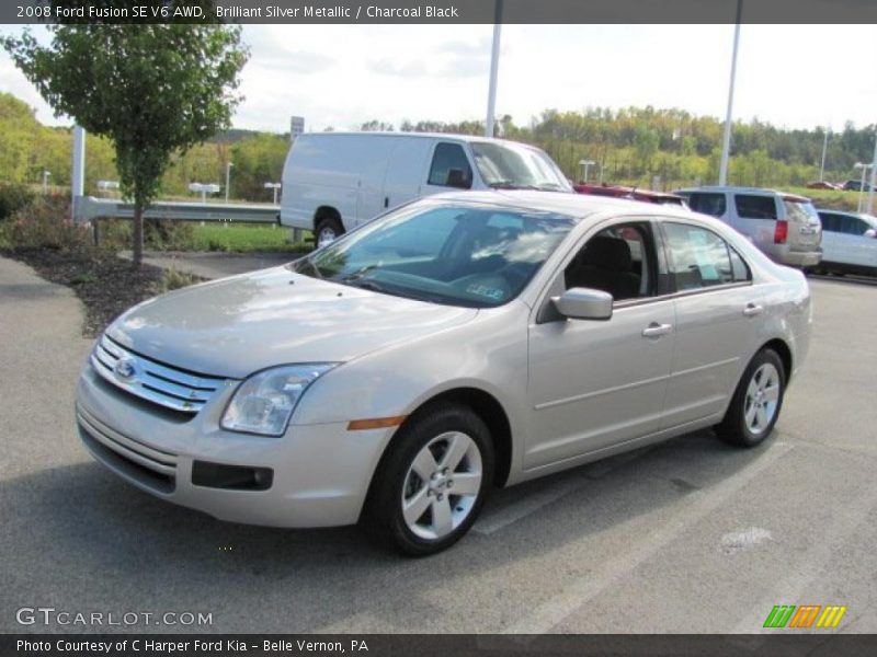 Front 3/4 View of 2008 Fusion SE V6 AWD