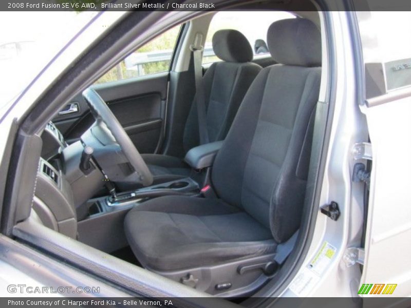  2008 Fusion SE V6 AWD Charcoal Black Interior