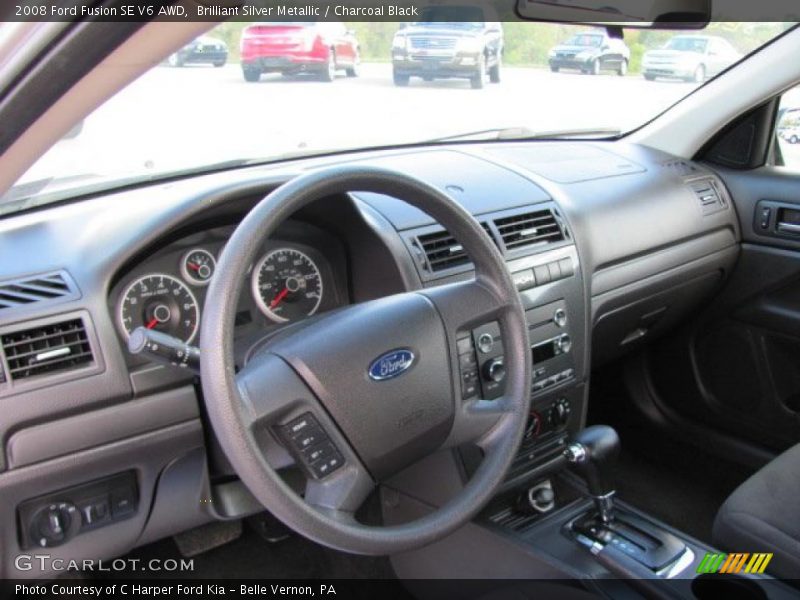 Charcoal Black Interior - 2008 Fusion SE V6 AWD 