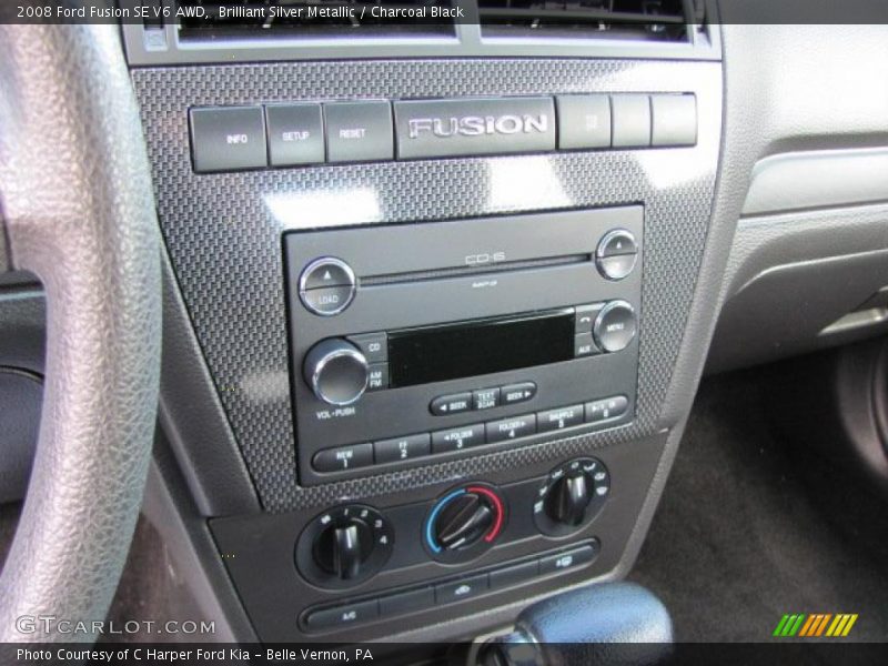 Controls of 2008 Fusion SE V6 AWD