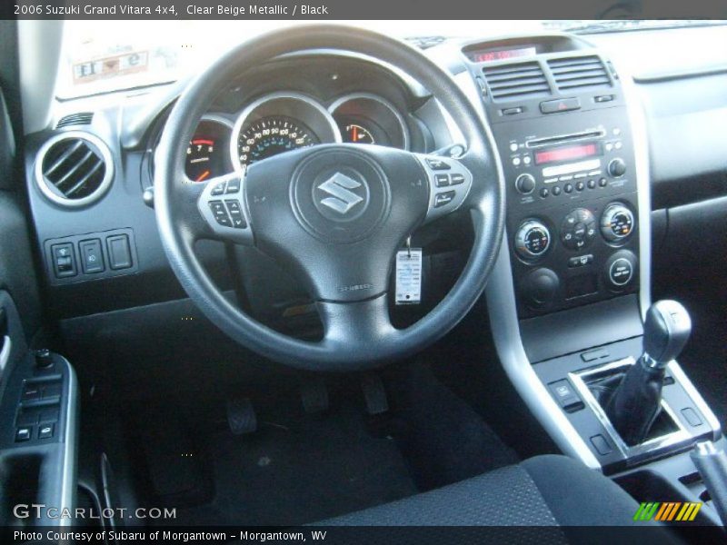 Clear Beige Metallic / Black 2006 Suzuki Grand Vitara 4x4