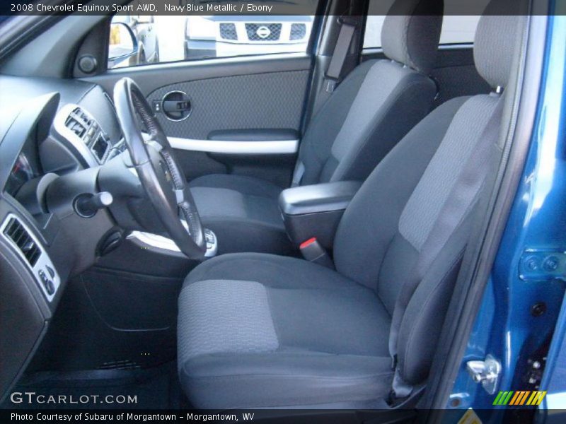  2008 Equinox Sport AWD Ebony Interior