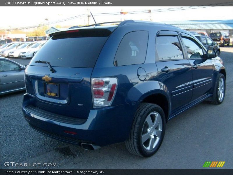 Navy Blue Metallic / Ebony 2008 Chevrolet Equinox Sport AWD
