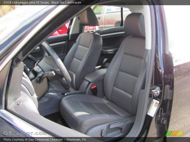 Black Uni / Anthracite 2009 Volkswagen Jetta SE Sedan