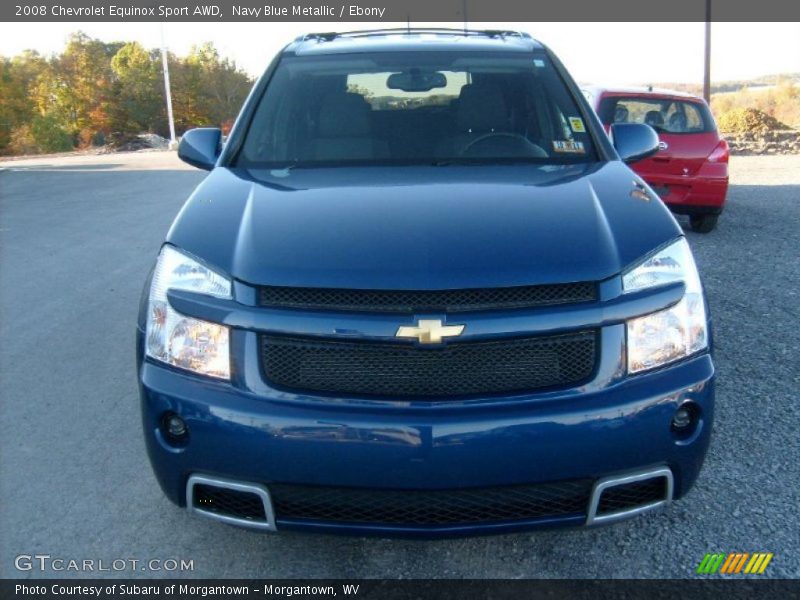 Navy Blue Metallic / Ebony 2008 Chevrolet Equinox Sport AWD