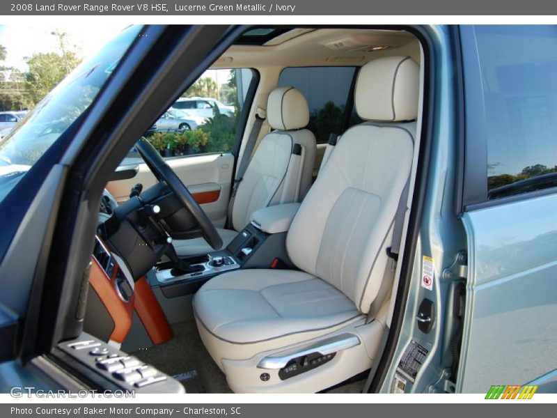  2008 Range Rover V8 HSE Ivory Interior