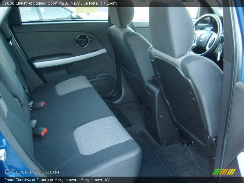  2008 Equinox Sport AWD Ebony Interior