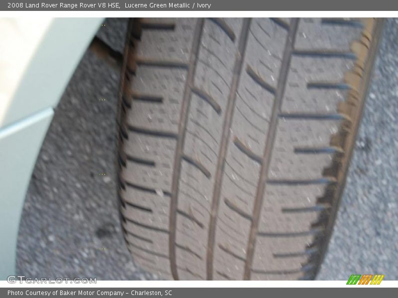 Lucerne Green Metallic / Ivory 2008 Land Rover Range Rover V8 HSE