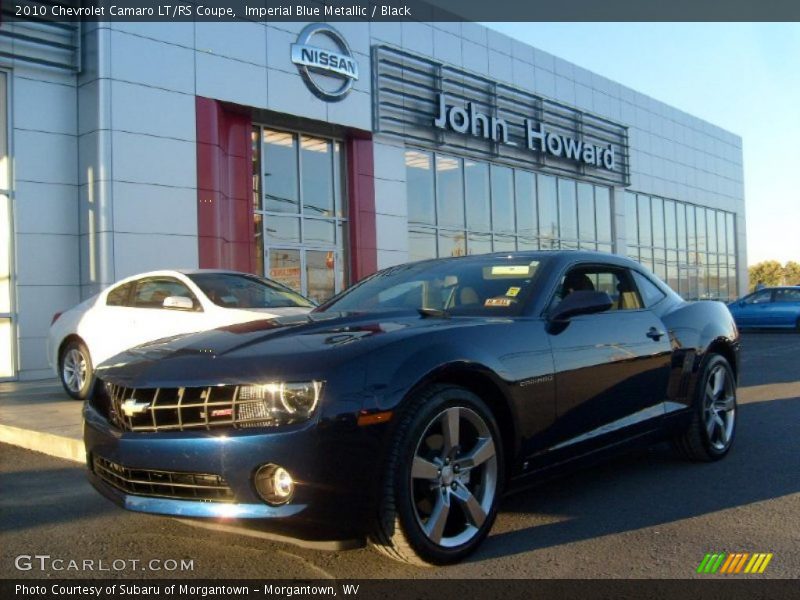 Imperial Blue Metallic / Black 2010 Chevrolet Camaro LT/RS Coupe