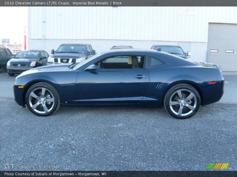 Imperial Blue Metallic / Black 2010 Chevrolet Camaro LT/RS Coupe