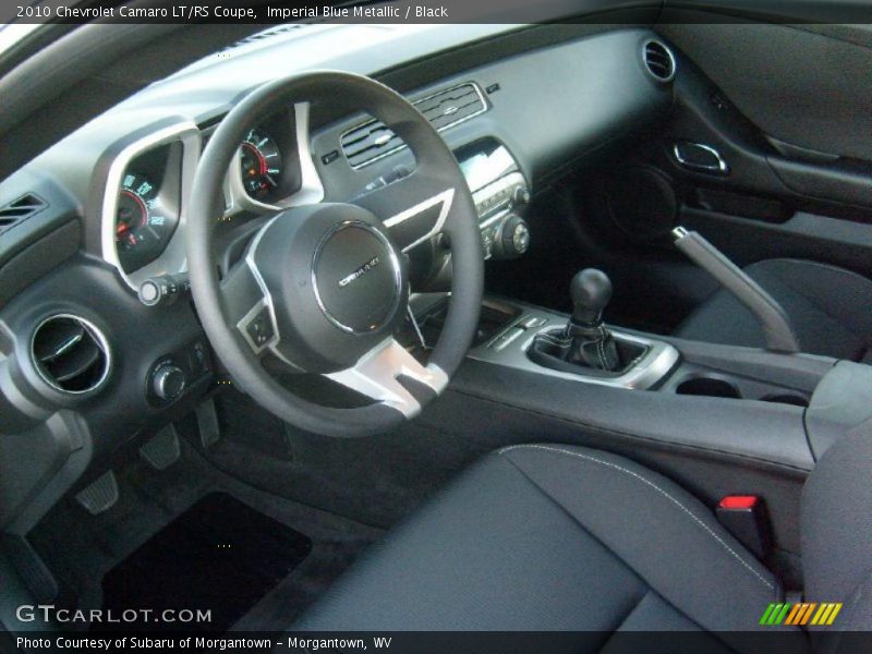 Black Interior - 2010 Camaro LT/RS Coupe 