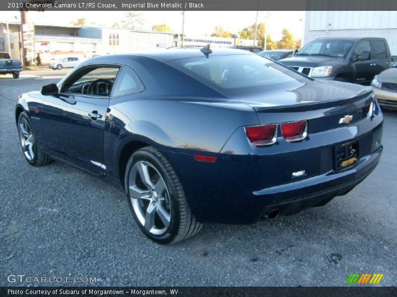 Imperial Blue Metallic / Black 2010 Chevrolet Camaro LT/RS Coupe