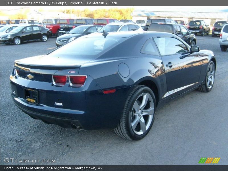 Imperial Blue Metallic / Black 2010 Chevrolet Camaro LT/RS Coupe