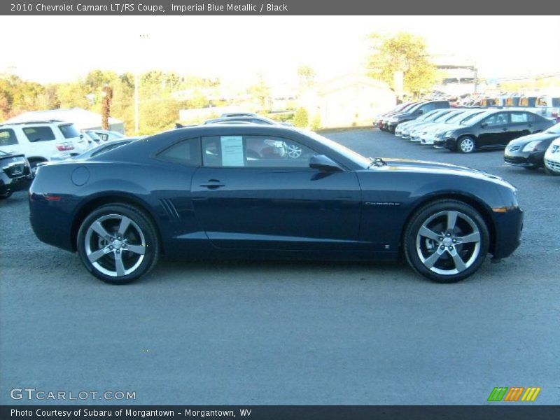 Imperial Blue Metallic / Black 2010 Chevrolet Camaro LT/RS Coupe