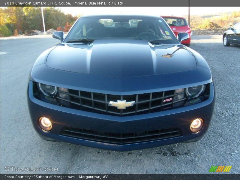 Imperial Blue Metallic / Black 2010 Chevrolet Camaro LT/RS Coupe
