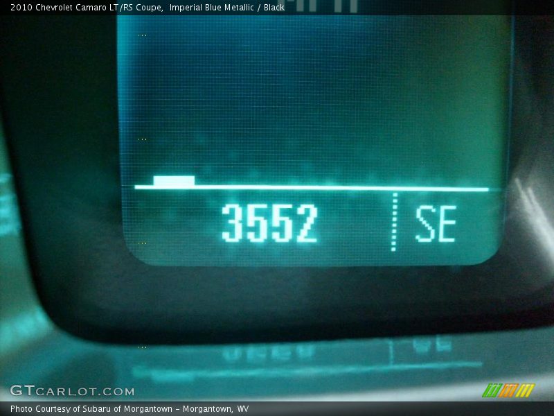 Imperial Blue Metallic / Black 2010 Chevrolet Camaro LT/RS Coupe