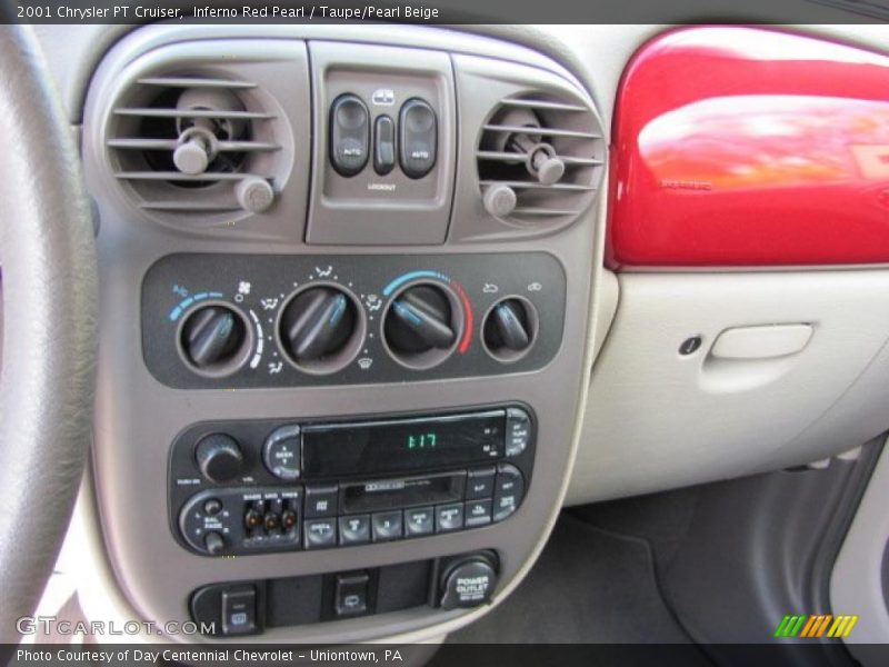 Controls of 2001 PT Cruiser 