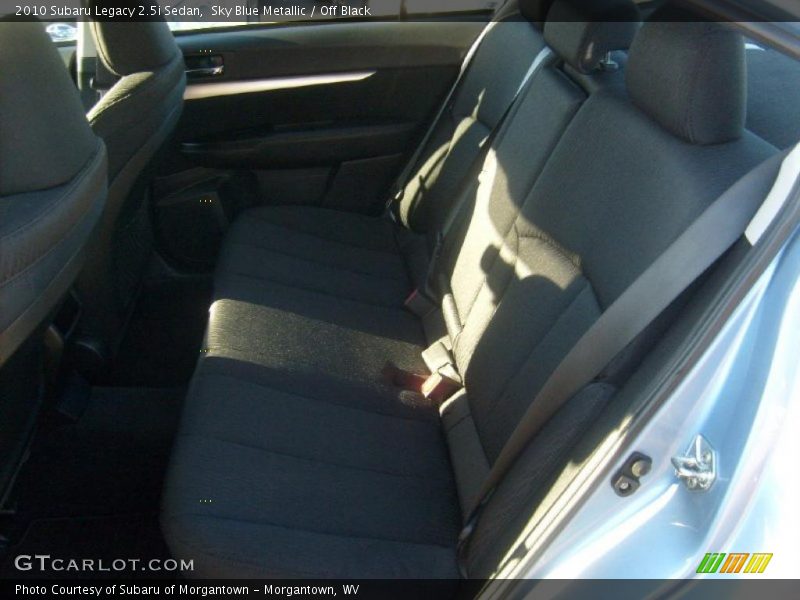 Sky Blue Metallic / Off Black 2010 Subaru Legacy 2.5i Sedan