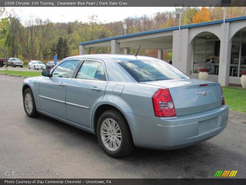 Clearwater Blue Pearl / Dark Slate Gray 2008 Chrysler 300 Touring
