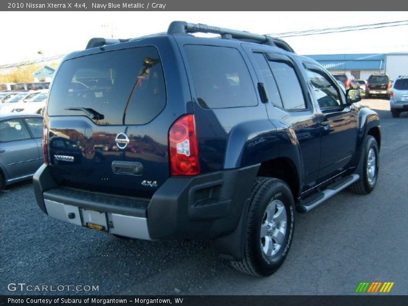 Navy Blue Metallic / Gray 2010 Nissan Xterra X 4x4