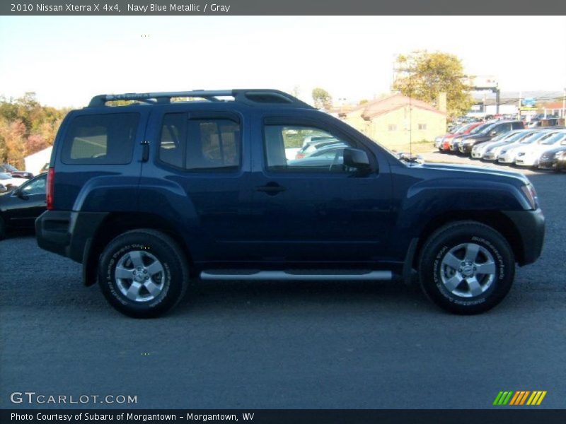 Navy Blue Metallic / Gray 2010 Nissan Xterra X 4x4