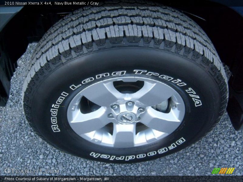 Navy Blue Metallic / Gray 2010 Nissan Xterra X 4x4