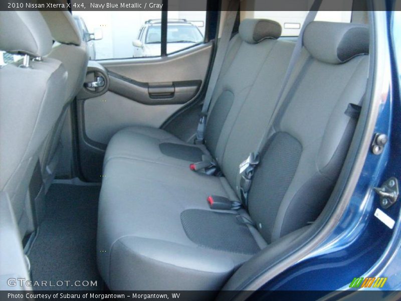  2010 Xterra X 4x4 Gray Interior