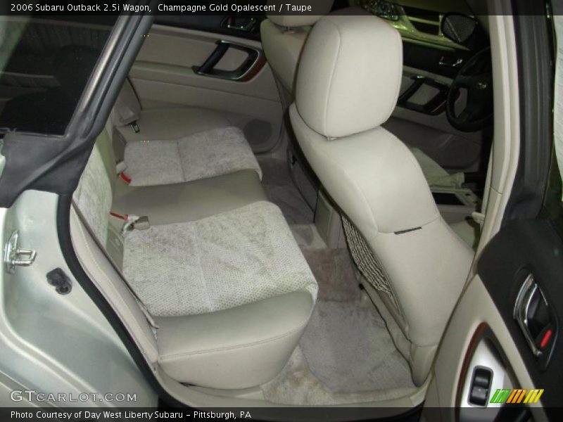 Champagne Gold Opalescent / Taupe 2006 Subaru Outback 2.5i Wagon