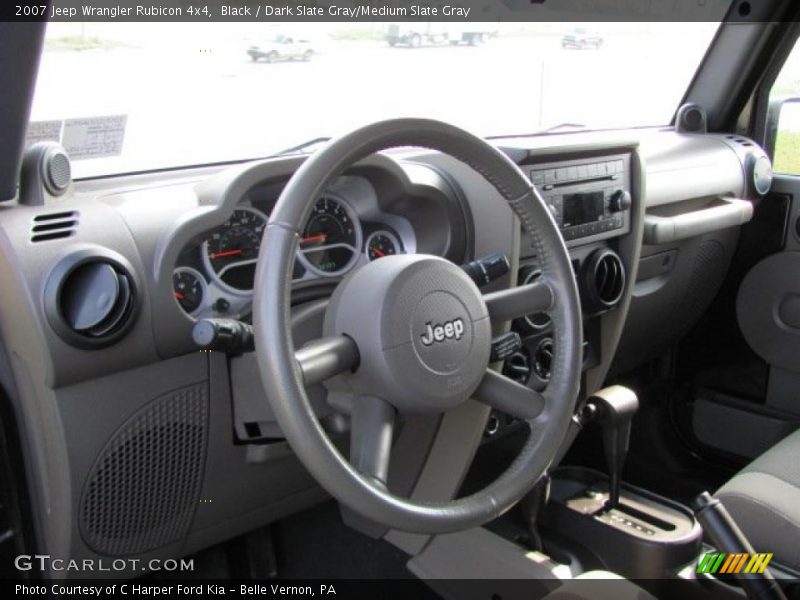  2007 Wrangler Rubicon 4x4 Dark Slate Gray/Medium Slate Gray Interior