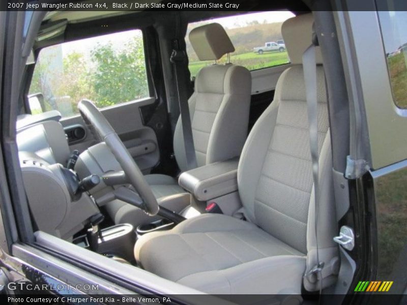  2007 Wrangler Rubicon 4x4 Dark Slate Gray/Medium Slate Gray Interior