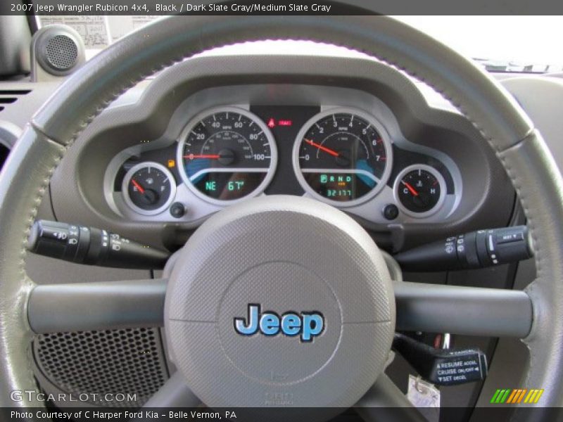  2007 Wrangler Rubicon 4x4 Steering Wheel