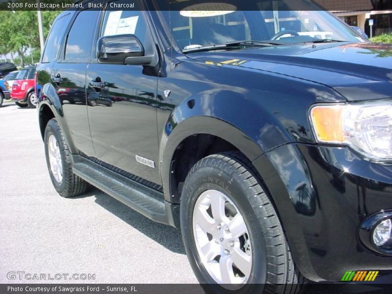 Black / Charcoal 2008 Ford Escape Limited