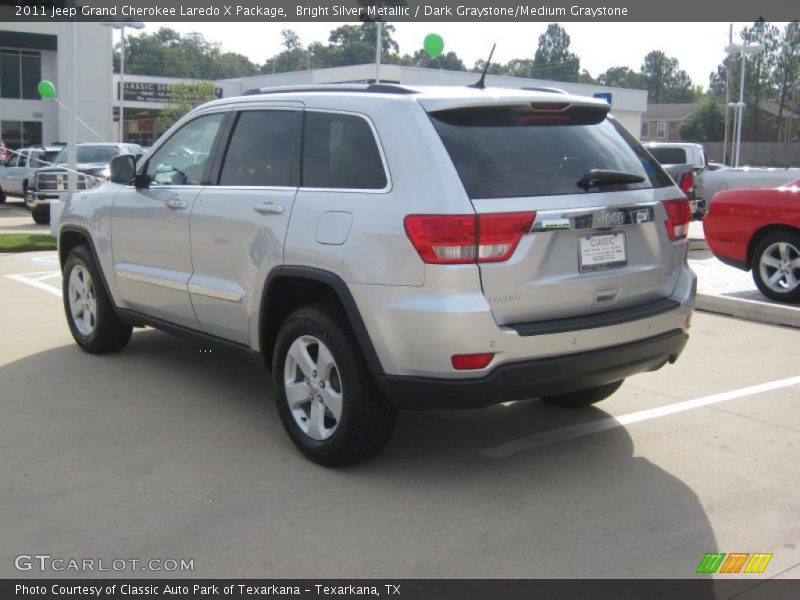 Bright Silver Metallic / Dark Graystone/Medium Graystone 2011 Jeep Grand Cherokee Laredo X Package