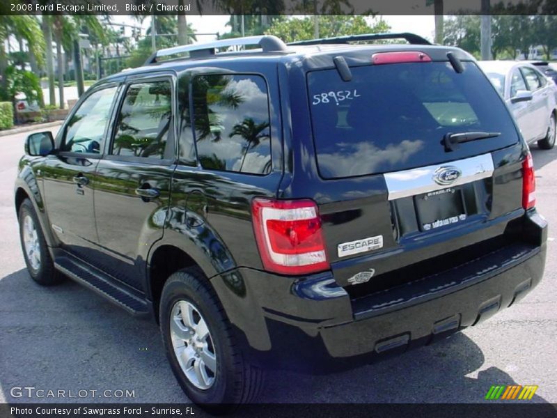 Black / Charcoal 2008 Ford Escape Limited
