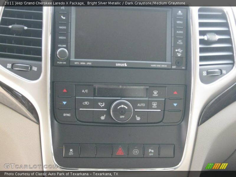 Bright Silver Metallic / Dark Graystone/Medium Graystone 2011 Jeep Grand Cherokee Laredo X Package