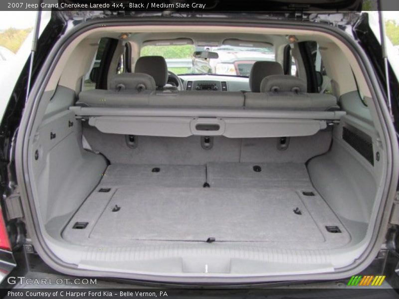 Black / Medium Slate Gray 2007 Jeep Grand Cherokee Laredo 4x4
