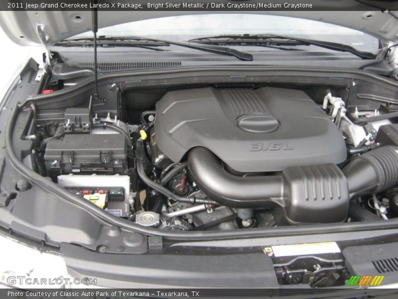 2011 Grand Cherokee Laredo X Package Engine - 3.6 Liter DOHC 24-Valve VVT V6