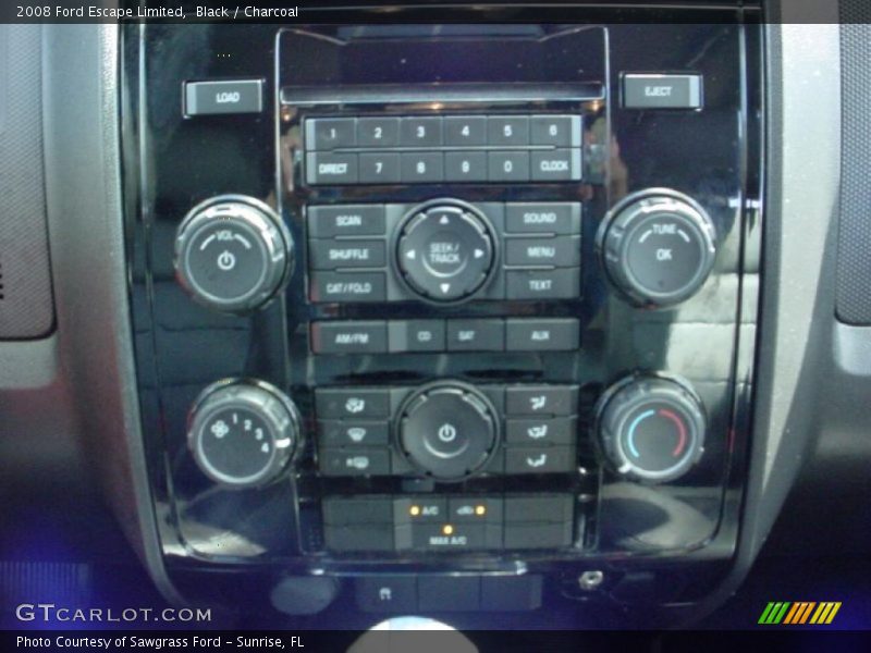 Black / Charcoal 2008 Ford Escape Limited