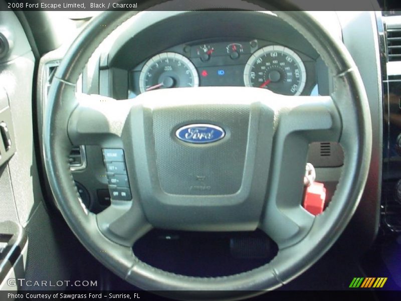 Black / Charcoal 2008 Ford Escape Limited