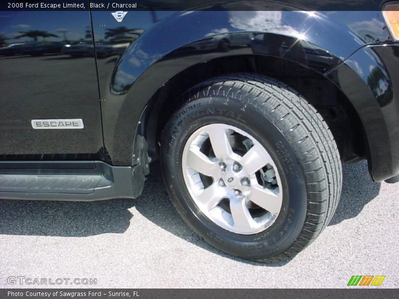 Black / Charcoal 2008 Ford Escape Limited