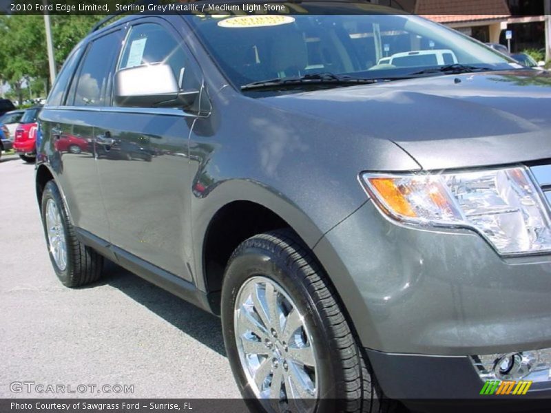 Sterling Grey Metallic / Medium Light Stone 2010 Ford Edge Limited