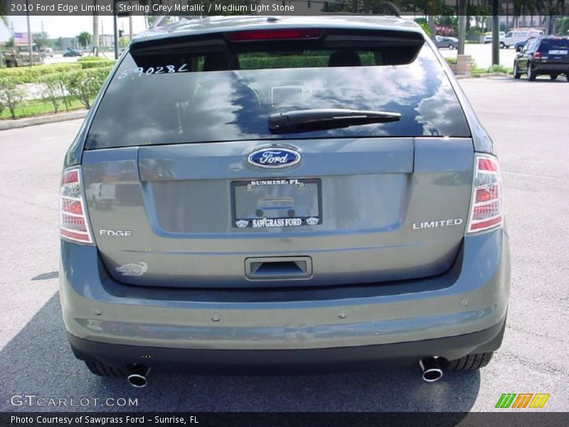 Sterling Grey Metallic / Medium Light Stone 2010 Ford Edge Limited