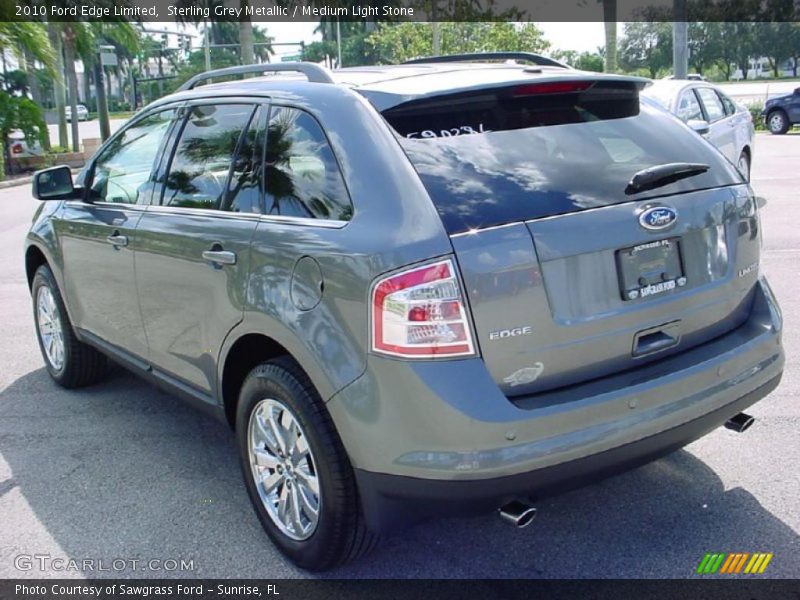 Sterling Grey Metallic / Medium Light Stone 2010 Ford Edge Limited