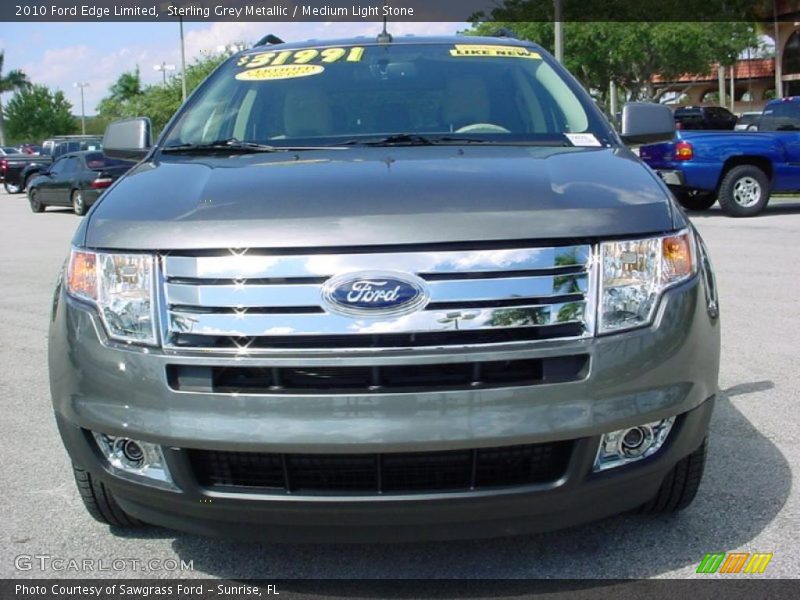 Sterling Grey Metallic / Medium Light Stone 2010 Ford Edge Limited