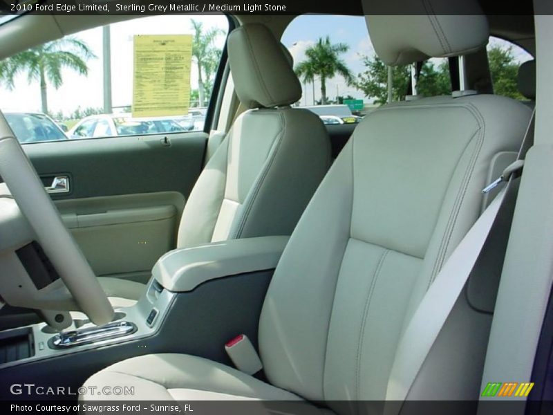  2010 Edge Limited Medium Light Stone Interior